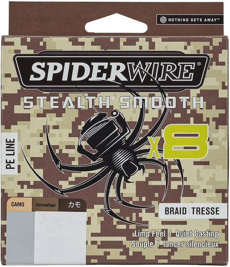 Spiderwire Stealth Smooth X8 Camouflage 150 Μ 0,06 Χιλ 5,4 Κιλά