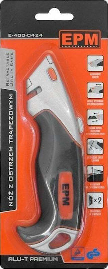 Epm Cuțit Trapezoidal Alu-t Premium + 2 Lame De Schimb