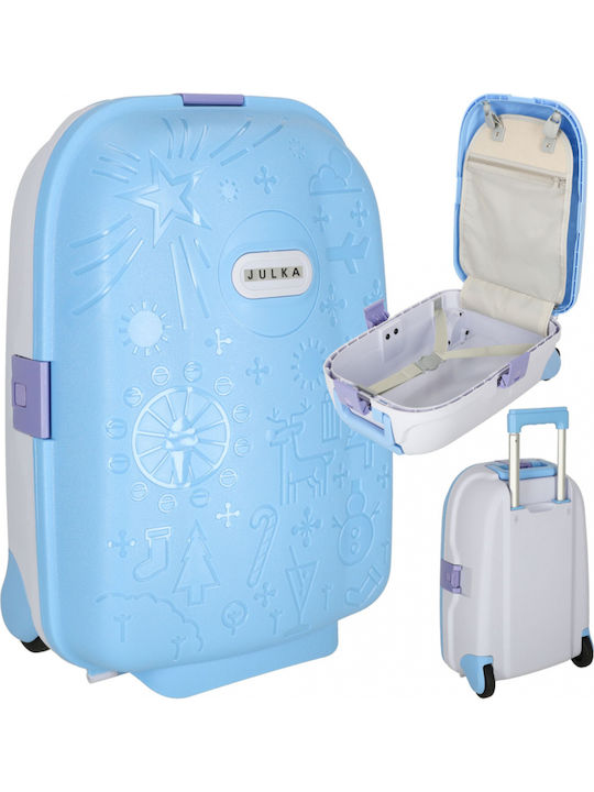 ikonka Valiză de Cabina Pentru Copii Albastră ikonka Valiză de Cabina Pentru Copii Albastră