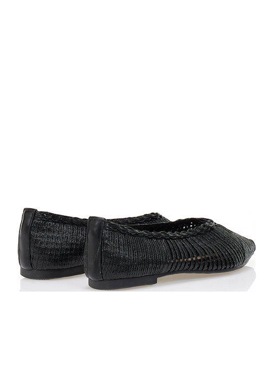 Kurt Geiger Damen Ballerinas Spitz zulaufend Schwarz
