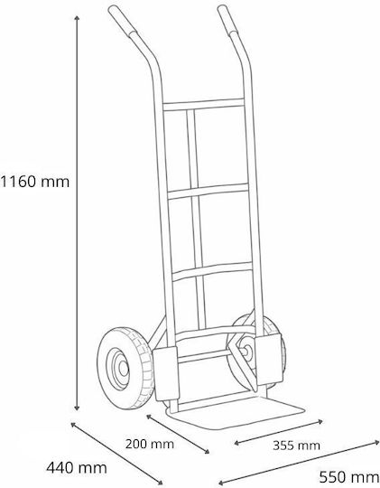Axion Transport Trolley for Weight Load up to 150kg