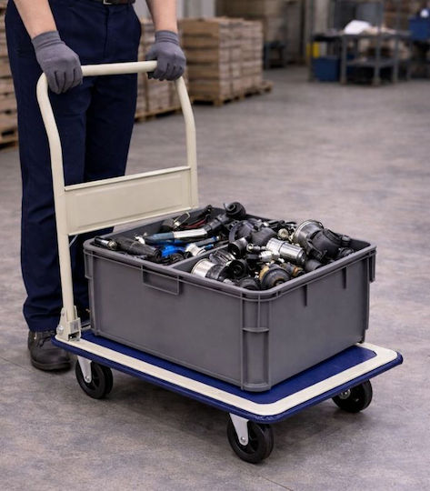 Axion Platform Trolley Foldable for Weight Load up to 100kg