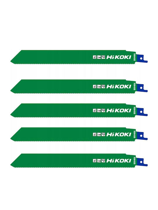 Hikoki Sabre Saw Blade Rm48b/s1121bef 225mm 5pcs