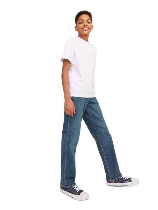 Kinder Schlaghose Jeans Blau