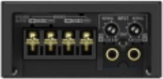 Pioneer Car Audio Amplifier 2 Channels (D Class)