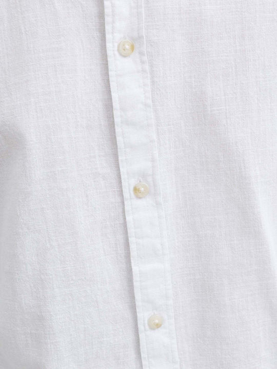 Langärmlig Hemd White