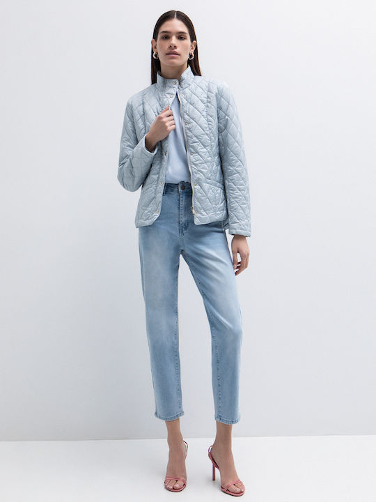 Women's Jacket for Winter Light Blue