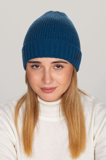 Beanie Beanie Knitted in Blue color