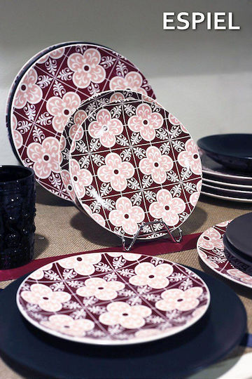Espiel Piatto Rihko Teller Untiefe Rot 26cm