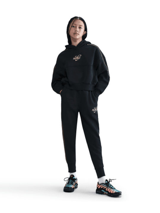 Kids Sweatpants Black Sportswear Club