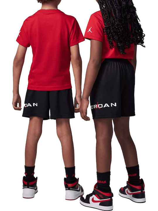 Kids' Set with Shorts Summer 2pcs Red