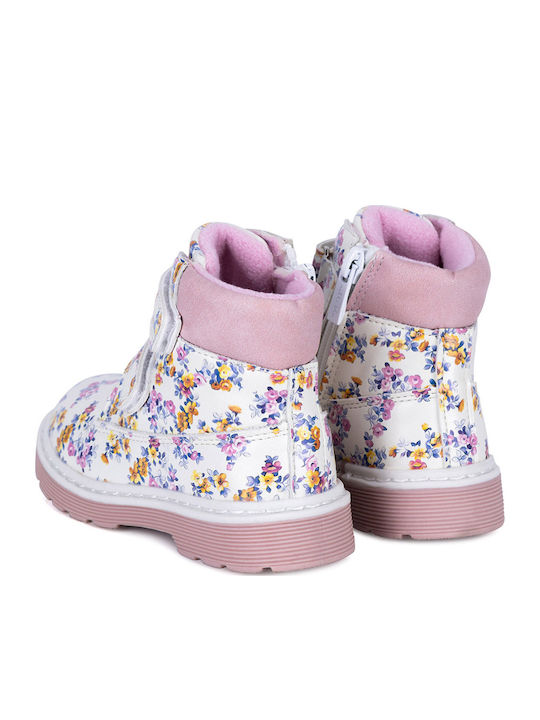 Kinder Sneakers Hoch Weiß