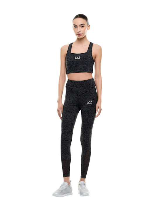Women's Sports Bra without Padding Anthracite-Black