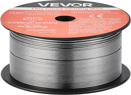 Vevor Flux Core Mig E71t-11 Welding Wire Rolls 0.9mm 2 Pieces Mighsyxhse71awqrf001v0