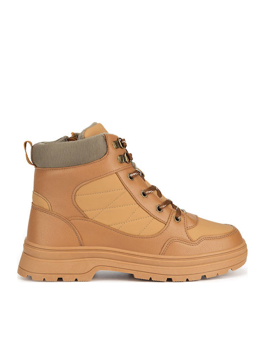 Παιδικά Sneakers High Καφέ