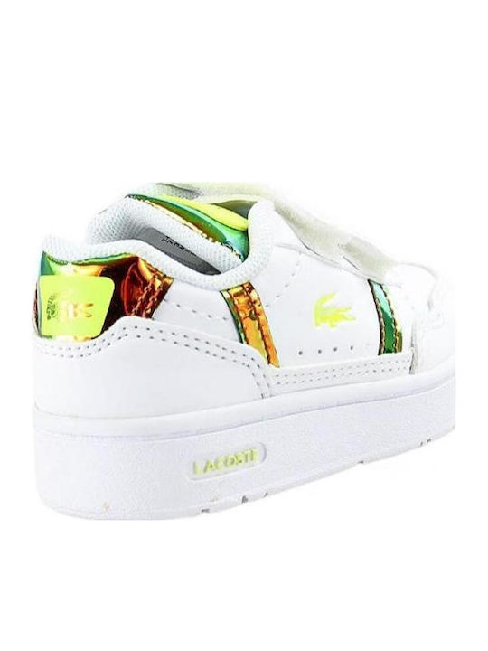 T-Clip Παιδικά Sneakers με Σκρατς Λευκά