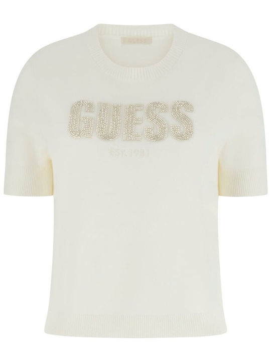 Damen Pullover Ecru
