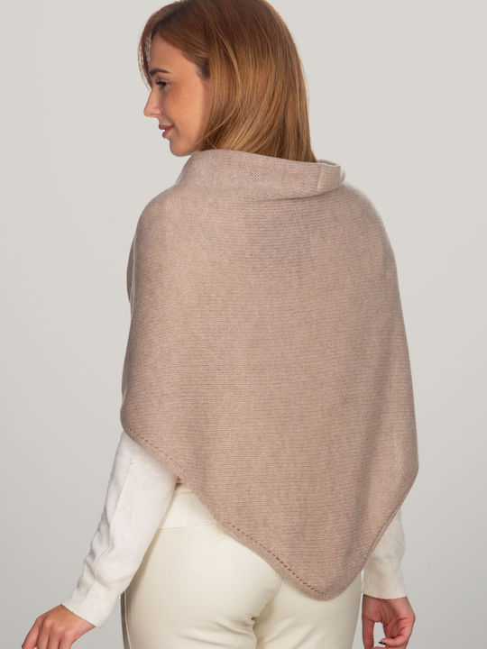 Women's Wool Scarf Beige
