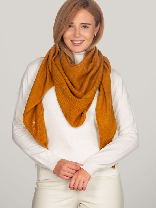 Women's Wool Scarf Yellow