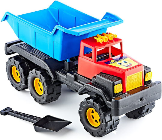 Power Mann Camion Basculant Albastru Lopată