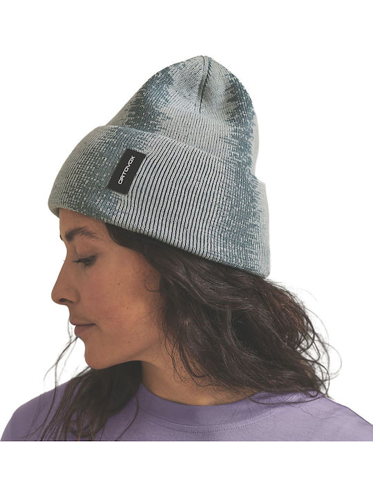 Beanie Unisex Beanie mit Rippstrick in Gray Farbe