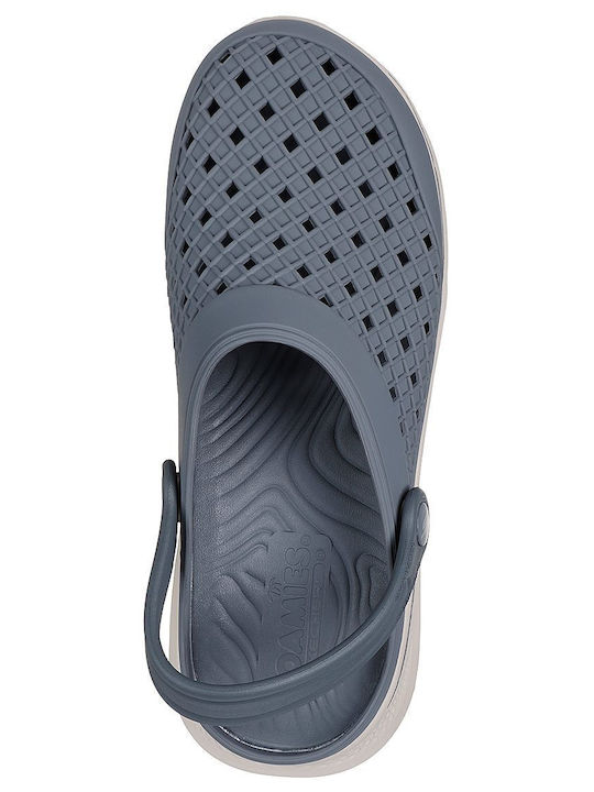 Skechers Foamies, Go Walk 7, Ambition Men's Anatomic Clogs Gray