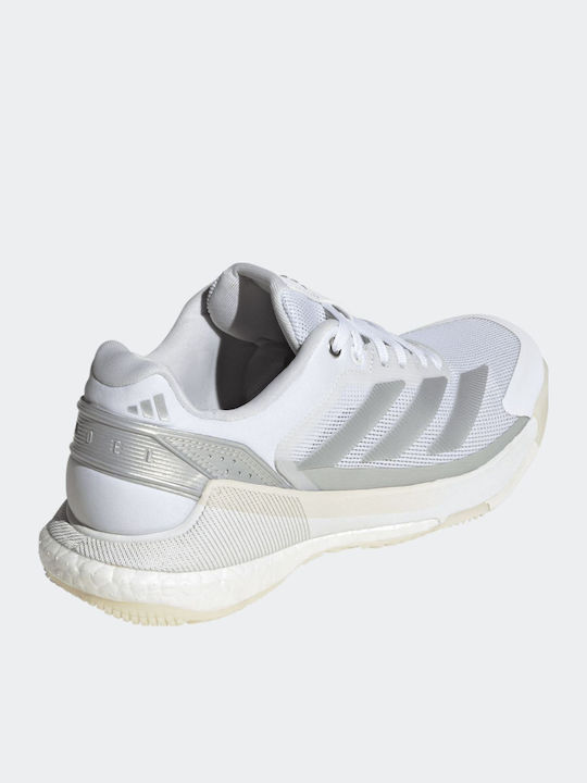 adidas Crazyquick Boost Femei Pantofi Padel Albi