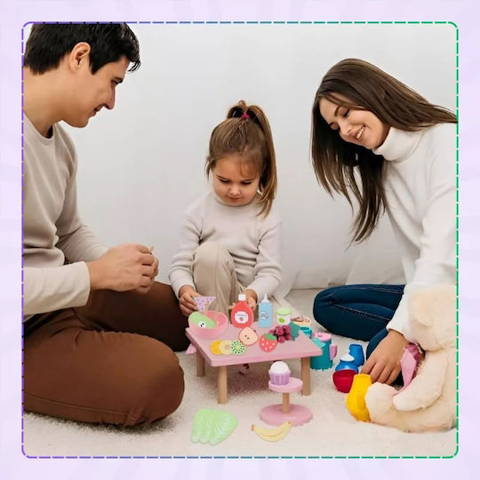 NICEkids Joc cu fructe și legume din lemn