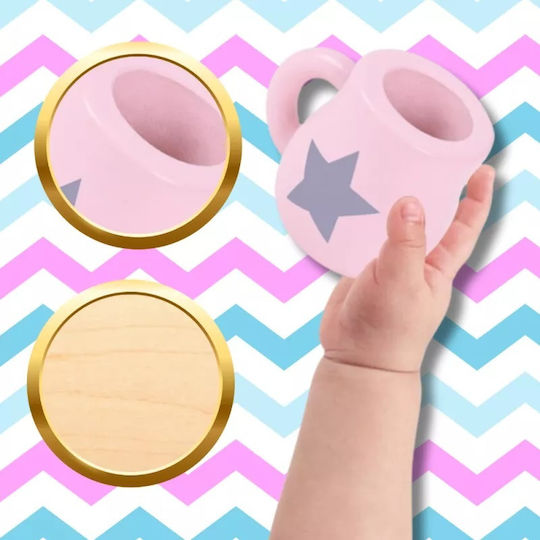 NICEkids Teeservice Spielzeug aus Holz für 3+ Jahre