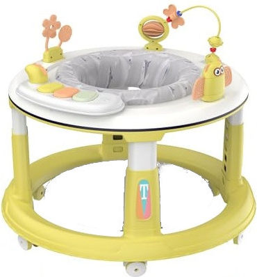 Little Mom Mersul Bebelușilor Pentru 7+ Luni Galbenă