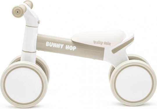 BabyMix Bunny Hop Езда На За 12+ Месечни Сив