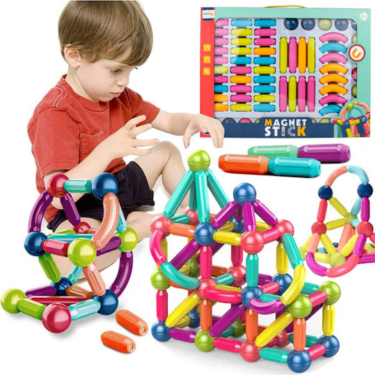 MalPlay MalPlay Magnetisches Bau- und Konstruktionsspielzeug für Kinder ab 3 Jahren