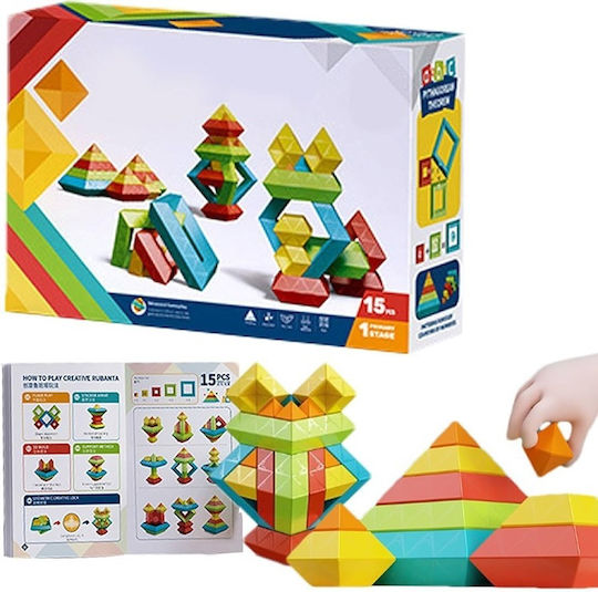 MalPlay Магнитна Конструктивна Игра за Деца 3+ Години