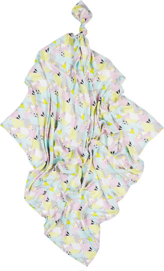 Arus Baby Burp Cloth Multicolor 75x75εκ.