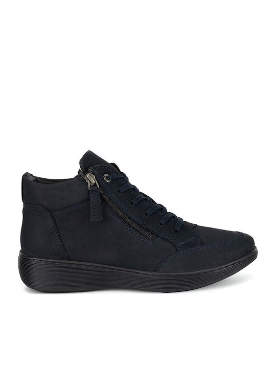 Stiefeletten Damen Marineblau