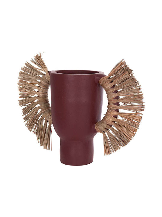 Freebox Decorative Vase Red 64x22x38cm