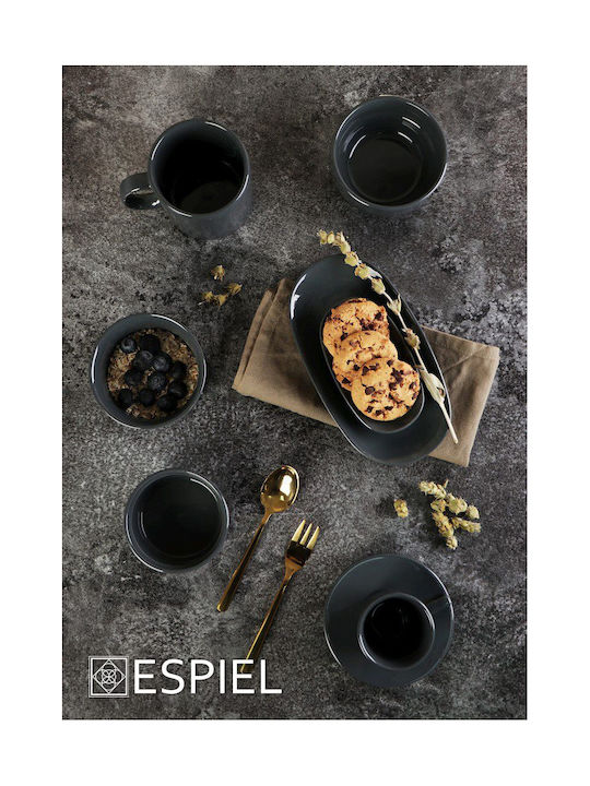 Espiel Essentials Купа за сервиране Кръгла Сив с диаметър 14бр