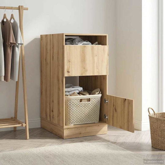vidaXL Badezimmerschrank Wäscherei B50xT68xH162cm Sonoma