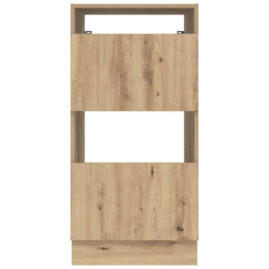 vidaXL Bathroom Cabinet Laundry L50xW68xH162cm Oak