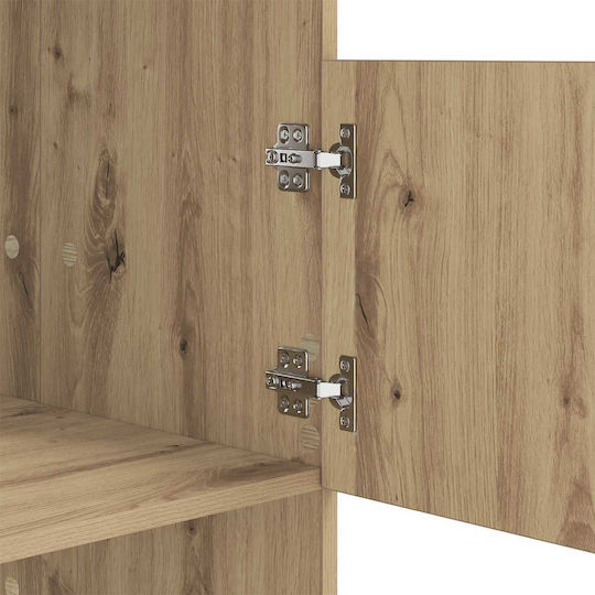vidaXL Bathroom Cabinet Laundry L50xW68xH162cm Oak