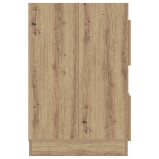 vidaXL Badezimmerschrank Wäscherei B50xT68xH162cm Sonoma