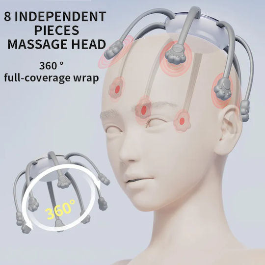 ForHome Massage Device for the Head with Vibration