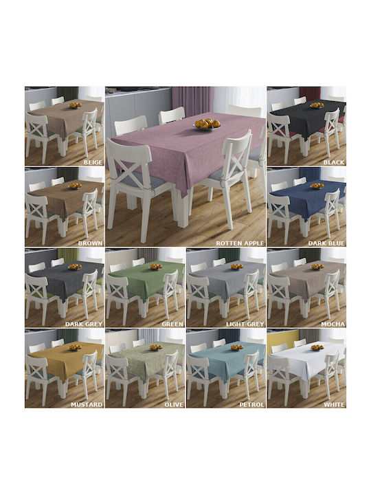 Dimcol Checkered Stain Resistant Panama Olive 90x90cm