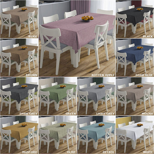 Dimcol Checkered Stain Resistant Panama Olive 90x90cm
