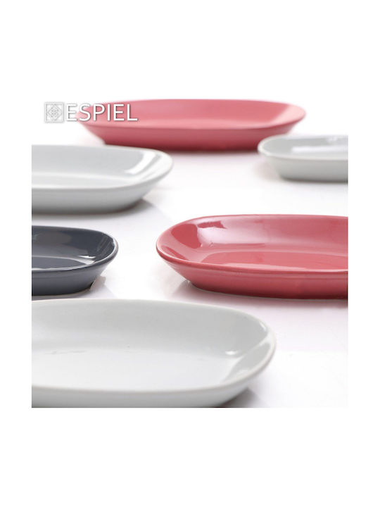 Espiel Essentials Сервизна Плато от Порцелан Червен 15x8.5бр 1бр