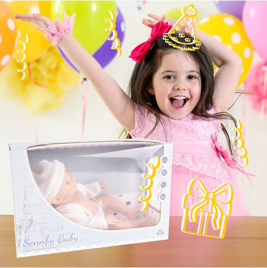 MalPlay Păpușă Bebe Pentru 3+ Ani 31.2 Cm