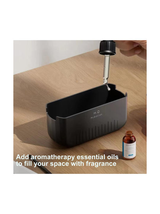 LED Aromatherapie-Diffusor Schwarz 400ml