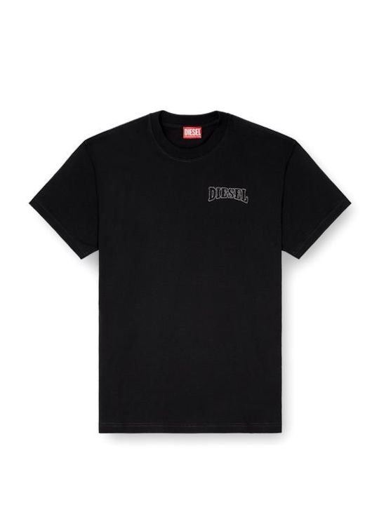 T-shirt Μαύρο