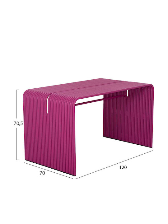 Tisch Stabil Purple 120x70x70cm