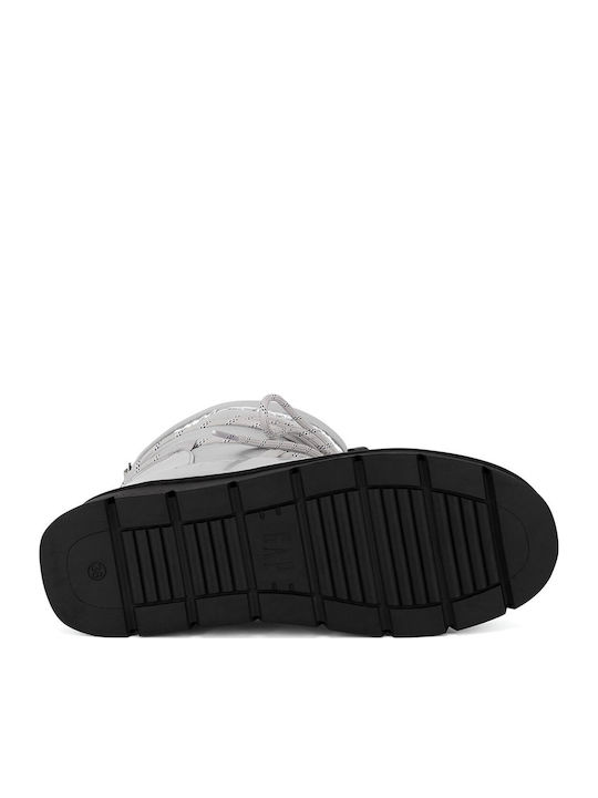Damenstiefel Silber
